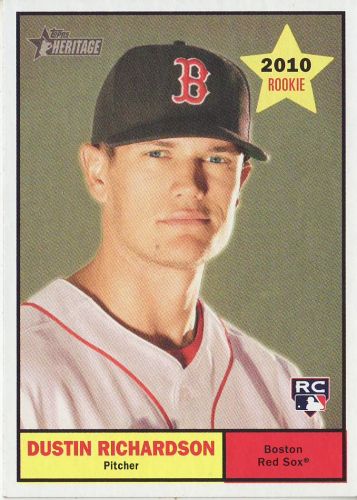 2010 Topps Heritage #81 Dustin Richardson