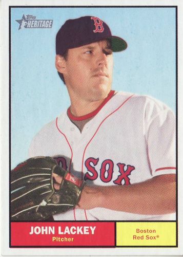 2010 Topps Heritage #121 John Lackey