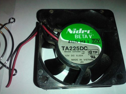 Nidec Beta PC TA225DC #E34390-16 Fan with Wire Guard