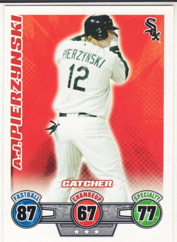 2009 Topps Attax #154 - A.J. Pierzynski - White Sox