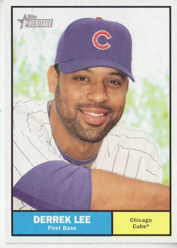 2010 Topps Heritage #299 Derrek Lee