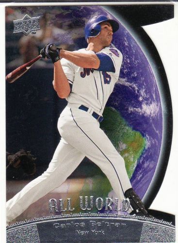 2010 Upper Deck All World #AW-2 - Carlos Beltran - Mets