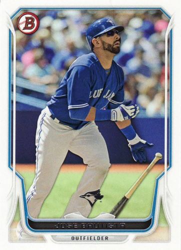 2014 Bowman #125 - Jose Bautista - Blue Jays