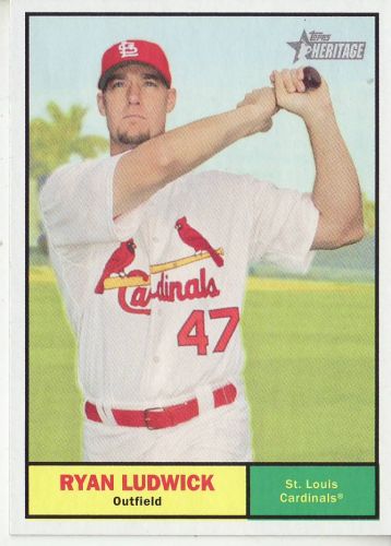 2010 Topps Heritage #352 Ryan Ludwick