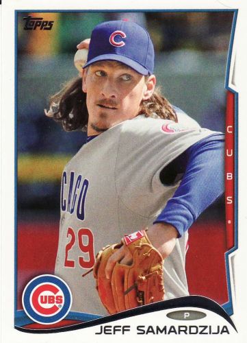 2014 Topps #239 - Jeff Samardzija - Cubs