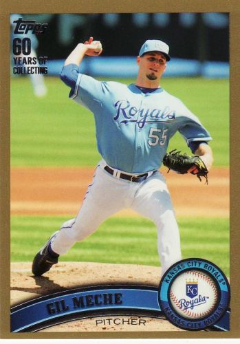 2011 Topps Gold #9 - Gil Meche - Royals