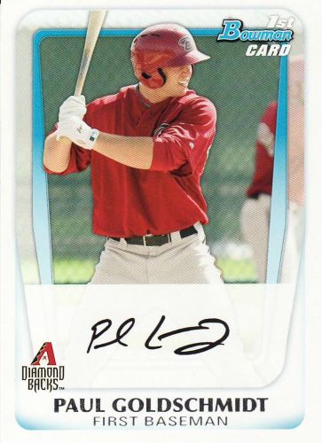 2011 Bowman Prospects #BP99 - Paul Goldschmidt - Diamondbacks