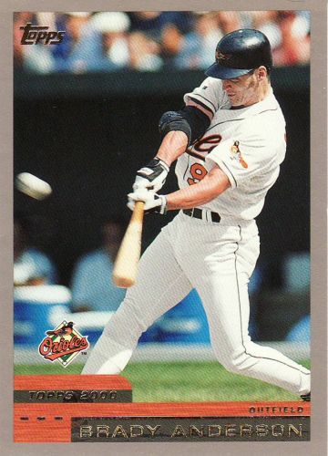 2000 Topps #103 - Brady Anderson - Orioles