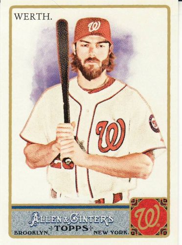 2011 Allen & Ginter #315 - Jayson Werth - Nationals