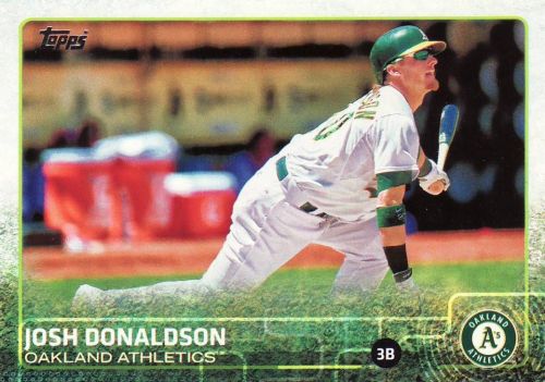 2015 Topps #5 - Josh Donaldson - Athletics