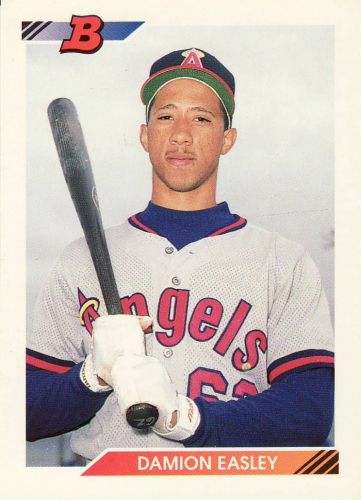 1992 Bowman #672 - Damion Easley - Angels