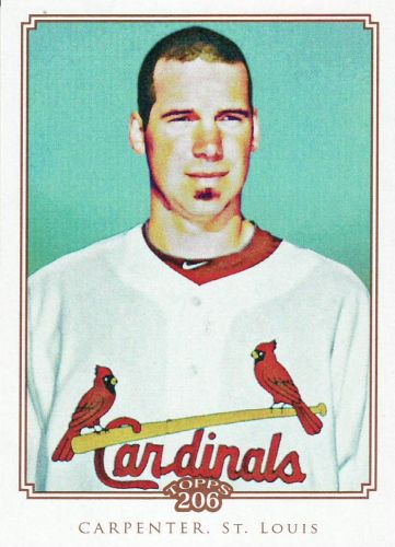 2010 Topps 206 #86 - Chris Carpenter - Cardinals