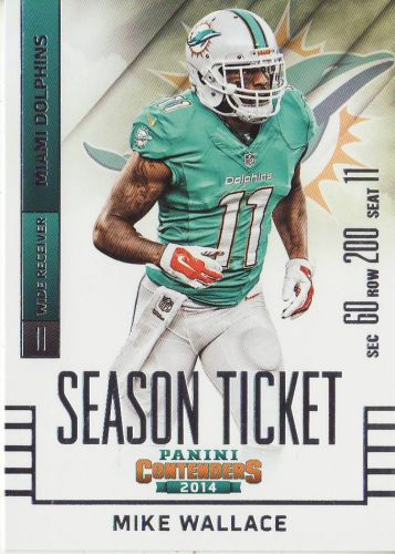 2014 Panini Contenders #41 Mike Wallace