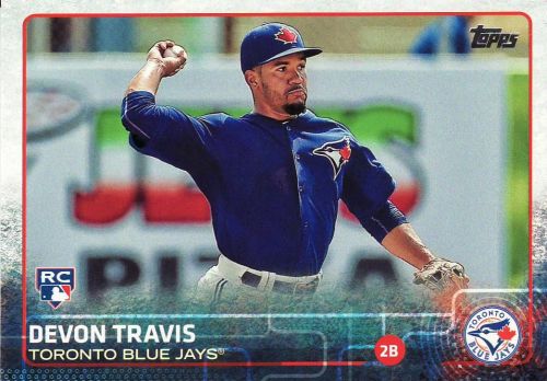 2015 Topps #571 - Devon Travis - Blue Jays