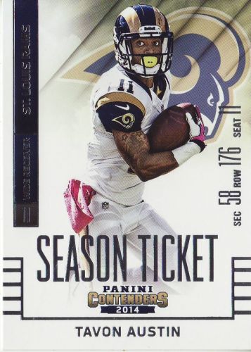 2014 Panini Contenders #74 Tavon Austin