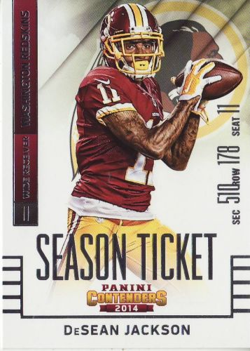 2014 Panini Contenders #80 DeSean Jackson