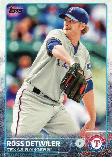 2015 Topps #405 - Ross Detwiler - Rangers