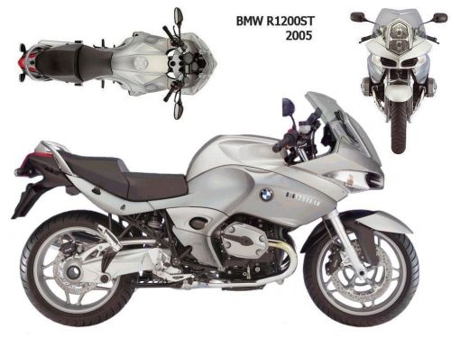 05-08 BMW R1200ST Service Repair Shop & User Manual CD - Multilingual - R 1200