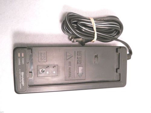 BATTERY CHARGER Sharp UADP 0150GEZZ slim cam corder VL L62U ac dc power adapter