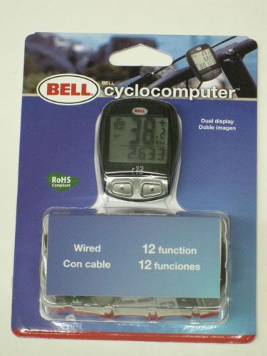 Bell Cyclocomputer 12 function bicycle bike SPEEDOMETER odometer trip distance