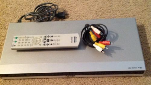 DVD player SONY DVP NS57P - REMOTE CONTROL a/v cord digital CD component video