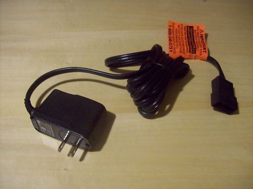 6 volt battery charger 6v 6volt FisherPrice Power Wheels black plug lite adapter