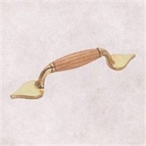 1 Belwith #P8141-OAK heart 3" CTC Lancaster Hand Polished & Oak Cabinet Pull