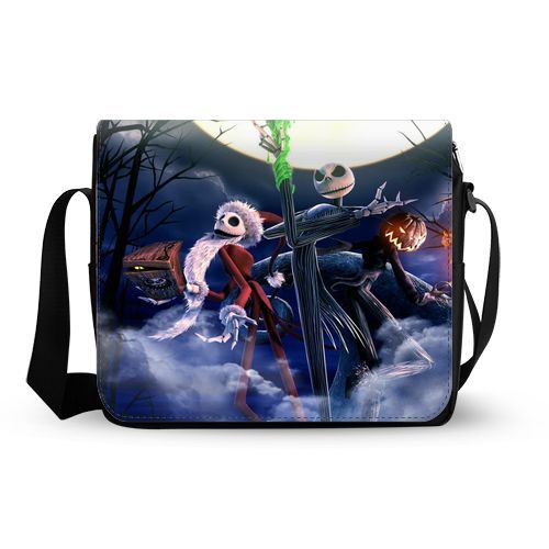 jack skellington the nightmare before christmas custom messenger bag school bag gift - Nightmare Before Christmas Messenger Bag jack skellington the nightmare before christmas custom messenger bag school bag gift - Nightmare Before Christmas Messenger Bag