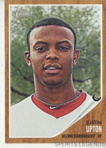 2011 Heritage #44 Justin Upton