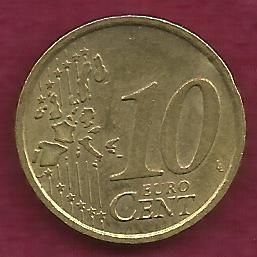 FRANCE 10 € EURO CENTS 2002 Coin