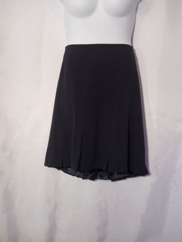 NWT) AGB Plus Size 14w Black /24w Navy Pleated Skirt