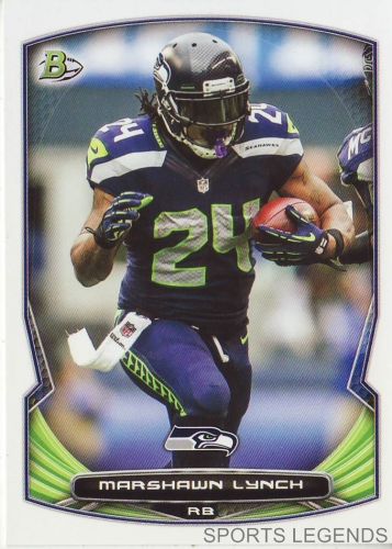 2014 Bowman #20 Marshawn Lynch