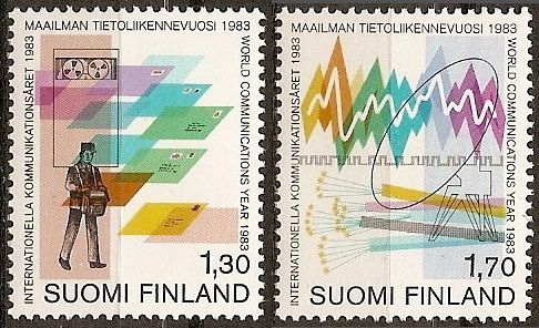 [FI0677] Finland: World Communications year (1983) MNH Complete Set