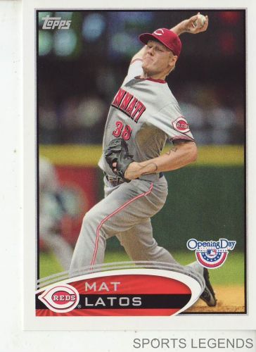 2012 Opening Day #19 Mat Latos