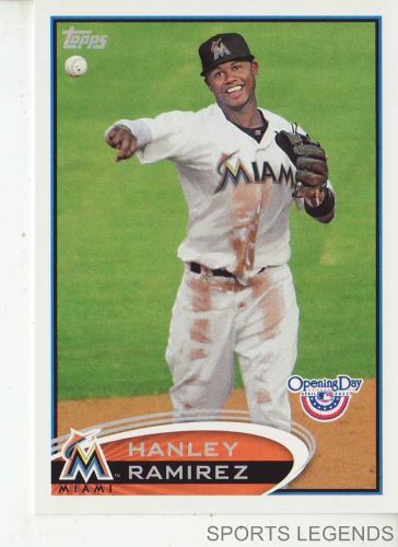 2012 Opening Day #79 Hanley Ramirez