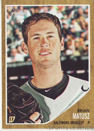 2011 Heritage #355 Brian Matusz