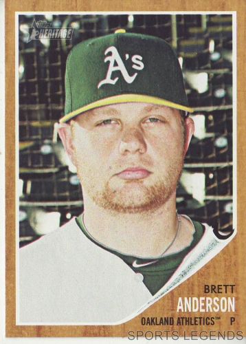 2011 Heritage #357 Brett Anderson