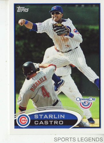 2012 Opening Day #202 Starlin Castro