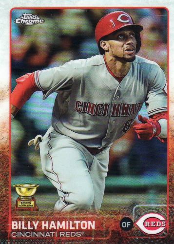 2015 Topps Chrome #103 - Billy Hamilton - Reds