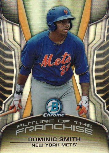 2014 Bowman Chrome Draft Future Of The Franchise Mini #FF-DS - Dominic Smith - Mets