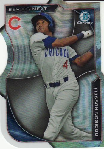 2015 Bowman Chrome Series Next Die Cuts #SN-AR - Addison Russell - Cubs