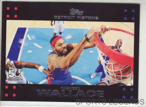 2007-08 Topps #30 Rasheed Wallace
