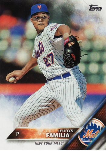 2016 Topps #190 - Jeurys Familia - Mets