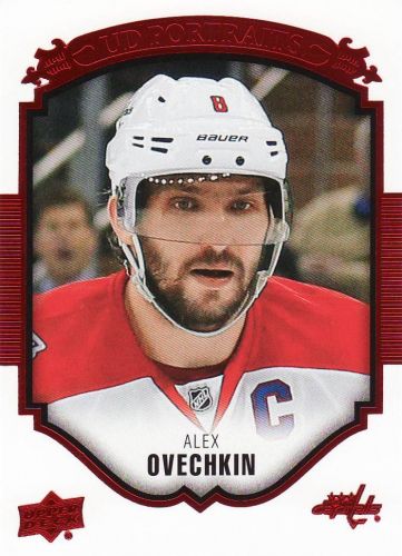 2015-16 Upper Deck UD Portraits Red #P1 - Alex Ovechkin - Capitals