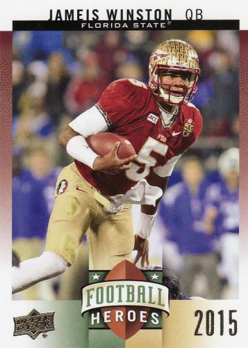 2015 Upper Deck Football Heroes Rookies #CFH-JW5 - Jameis Winston