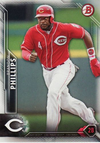 2016 Bowman #26 - Brandon Phillips - Reds