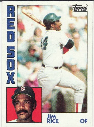 1984 Topps #550 - Jim Rice - Red Sox