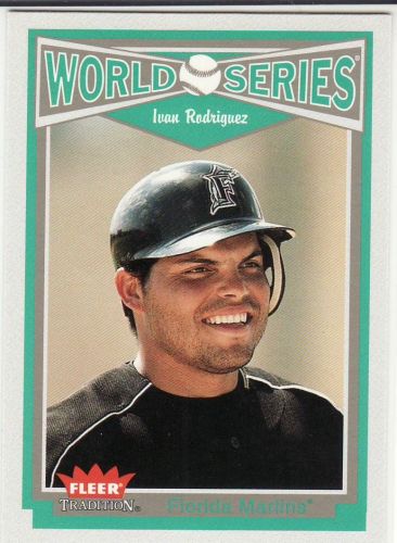 2004 Fleer Tradition #3 - Ivan Rodriguez - Marlins