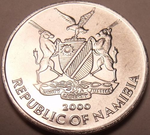 Gem Unc Namibia 2000 F.A.O. Issue 5 Cents~Horse Mackerel Eat More Fish~Free Ship