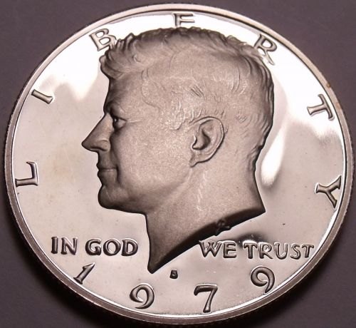 United States Proof 1979-S Type 1 John F Kennedy Half Dollar~Free Shipping